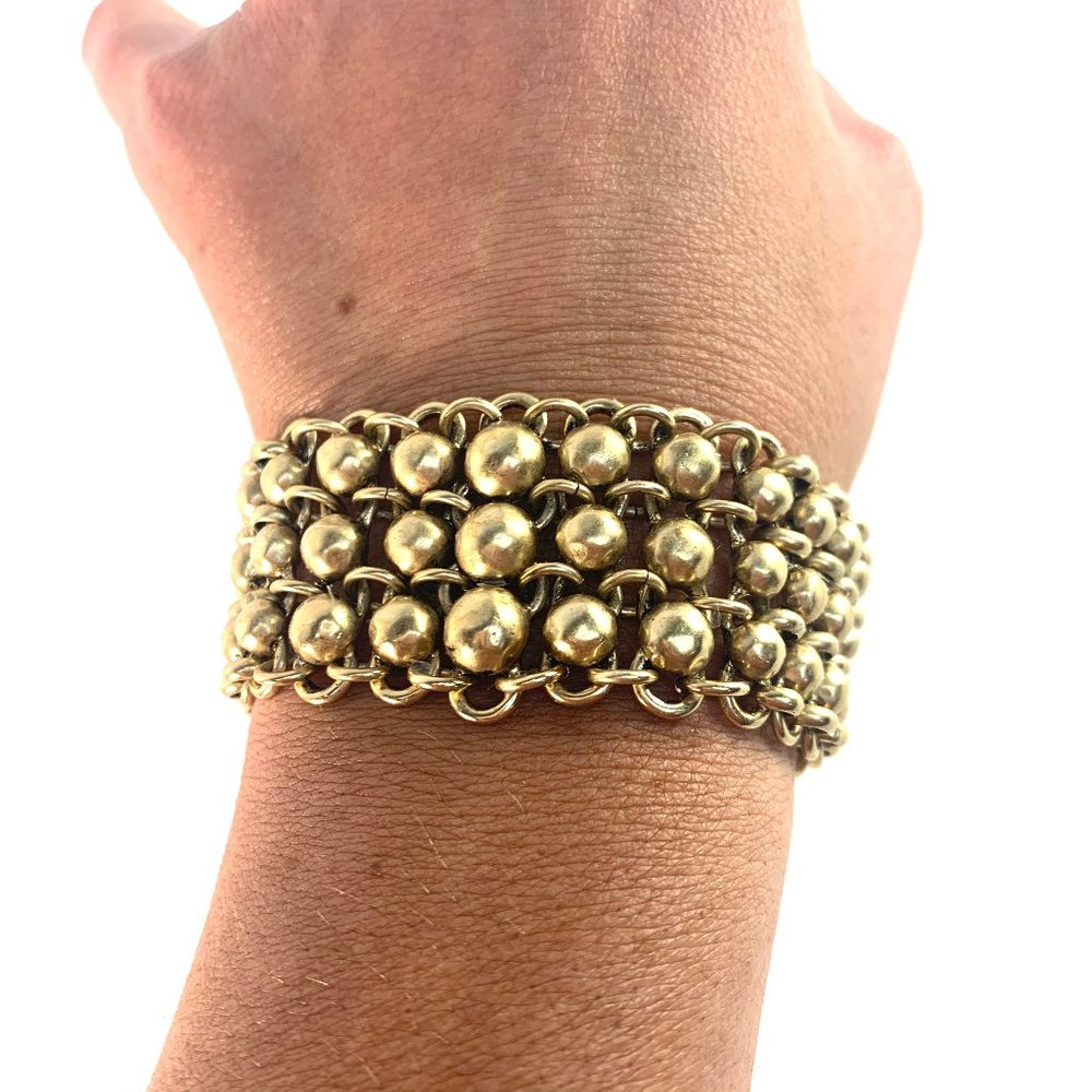 Kenneth Cole Expandable Gold Toned Bracelet